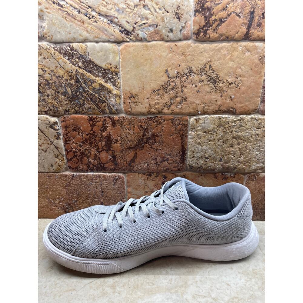 Peter Millar Sneaker Size 12 Gray Knit Lace Up Comfort Shoes Mens Lightweight - Picture 12 of 13